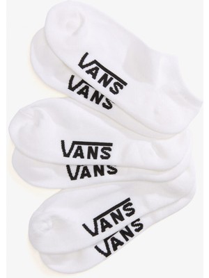 Vans Classic Kick Unisex Beyaz Çorap.-