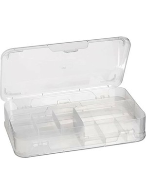 Plastik Bölmeli Çift Taraflı Hobi Dikiş Iğne Kutusu Düzenleyici Arduino Balıkçı Malzeme Saklama Organizer (1)