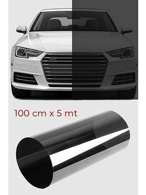 Filmi Siyah Amerikan Çizilmez Orta Ton 100 cm x 5 Metre