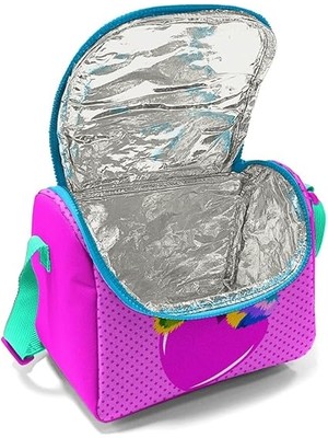 High Pembe Sevimli Kedi Kız Çocuk Okul Beslenme Çantası - Thermo Yalıtımlı