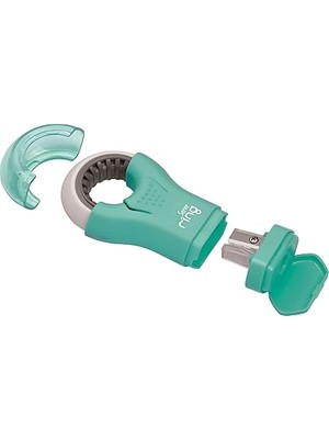 Ring Silgili Kalemtras Nane Yeşili Tekli