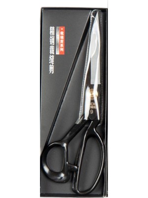 Urfakent Terzi Makası Siyah Metal Saplı 9 Numara