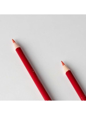 12'li Kırmızı Kopya Kalemi, Yüksek Kaliteli Mine, Kırılmaya Dayanıklı Uç, Sürdürülebilir Gövde