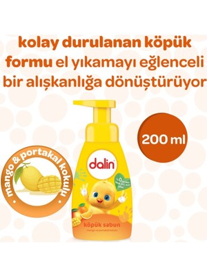 Urfakent Köpük Sabun Mango ve Portakal Kokulu 200 ml