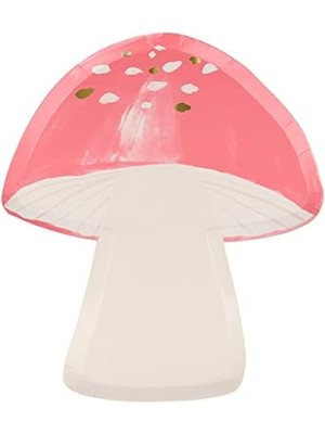 Ayko 215155 Kızı Mantar Tabaklar, Çok Renkli, 8'li