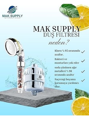 Supply Duş Filtresi, Duş Arıtma