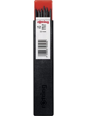 Ayko Rotring  Mekanik Kalem Ucu, 2,0 Mm, Hb (Ambalaj Değişiklik Gösterebilir)