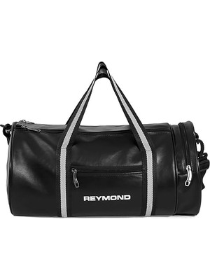 Spor Çantası Seyahat | Suni Deri Gym Bag | Silindir Tasarım Unisex | Fitness Spor Salonu Çanta | El ve Omuz Askılı