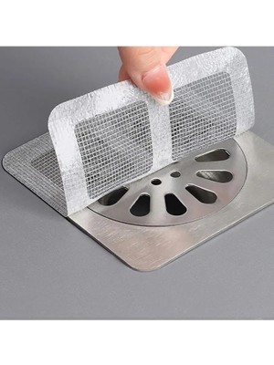 10 Adet Banyo Gider Süzgeci Saç Yakalayıcı Süzgeç Banyo Duş Gider Tıkanık Önleyici Süzgeç
