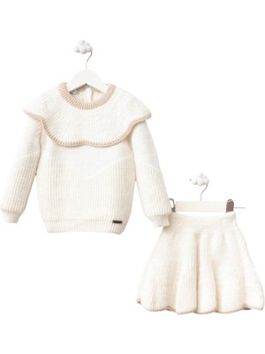 Baby Mio Kız Çocuk Alt Üst Bayramlık Şık Elbise Takım 9 Ay, 12 Ay, 18 Ay, 24 Ay