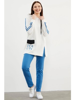 Sementa 76137 Kapüşonlu Oversize Eşofman Takım