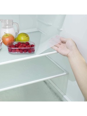 x 10METRE) Şeffaf Kaymaz Dolap Içi Çekmece Raf Örtüsü Çekmece Astarı Raf Astarı