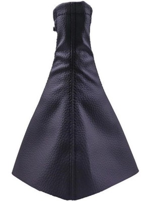 Urfakent Tüm Araçlara Uyumlu Vites Körüğü Siyah Deri Siyah Dikiş