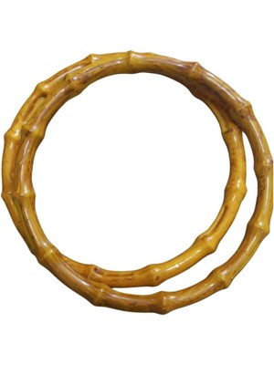 Urfakent Çanta Sapı Akrilik Yuvarlak Hardal