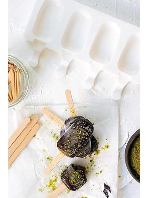 Dondurma Kalıbı 4 Bölmeli 2'li Paket