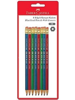 Ayko Kurşun Kalem 8'li, Silgili