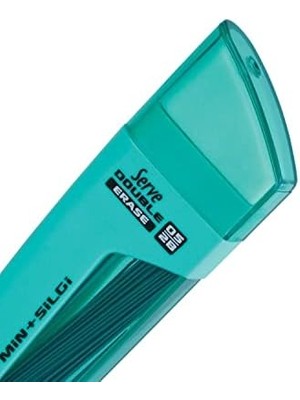 Ayko Dble Mek Kur Klm Ucu-Slg 05MM Nane Yesılı 2lı Set