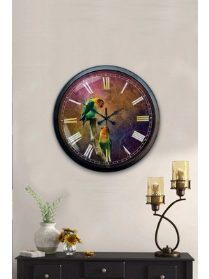 Kasva Concept 40 cm Siyah Metal Aşçı Mutfak Duvar Saati