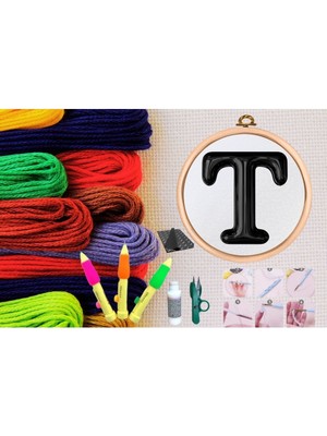 Urfakent Punch Seti Nakış Seti Kasnaklı Kendin Yap Seti Seri 90