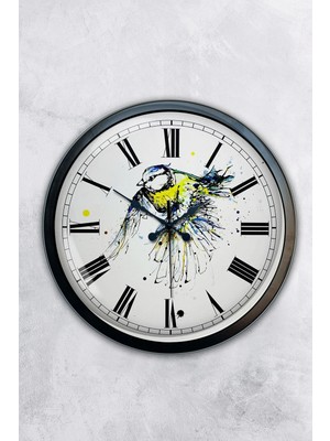 Kasva Concept 40 cm Siyah Metal Aşçı Mutfak Duvar Saati