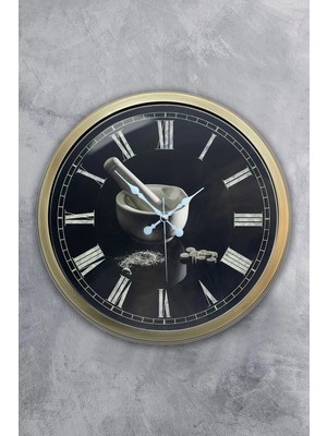 Kasva Concept 40 cm Eskitme Metal Mutfak Duvar Saati