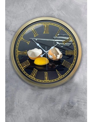 Kasva Concept 40 cm Eskitme Metal Mutfak Duvar Saati