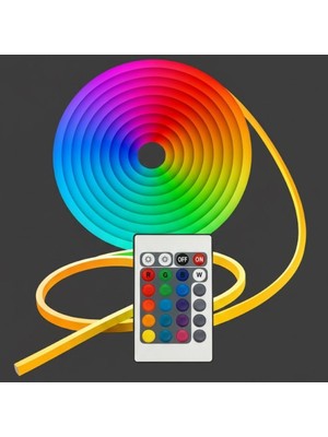 Urfakent 3 Metre Neon LED Işık – Esnek Dekoratif Ortam ve Oda Aydınlatması