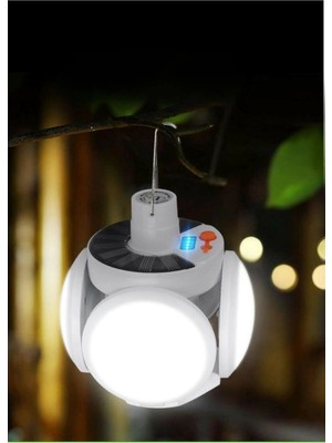 Urfakent Solar 5 Kanatlı Kamp Lambası