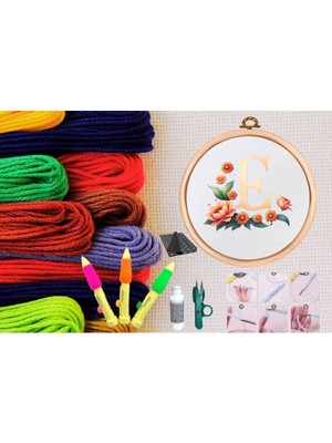 Urfakent Punch Seti Nakış Seti Kasnaklı Kendin Yap Seti Seri 65