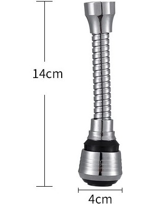 NW NessiWorld Hortumlu Esnek Su Tasarruflu 2 Modlu Musluk Başlığı