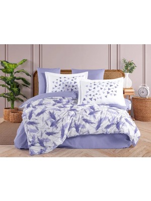 Mulvxurg  URG02  Çift Kişilik Poplin Nevresim Lila (Mulvix)