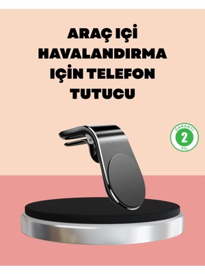 Mulvxkrg KRG02 Güçlü Manyetik Araç Telefon Tutucu - Gps Navigasyon Için Ideal (Mulvix)
