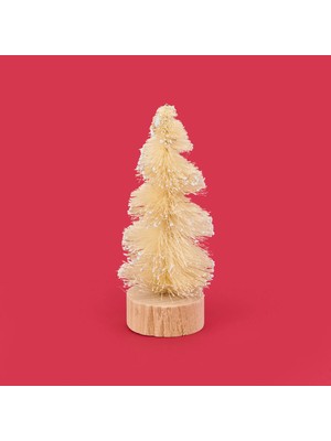 Matmel Ledli Ağaç - Kahverengi - 15X6 cm