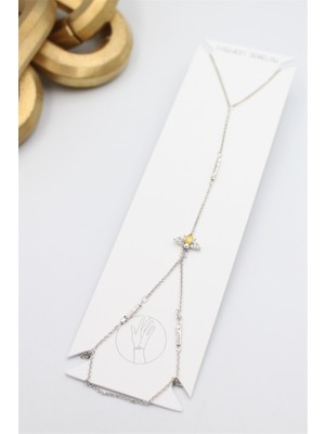 Royaleks Taşlı Arı Şahmeran - Gümüş