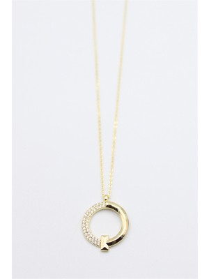 Royaleks Taşlı Kolye - Altın