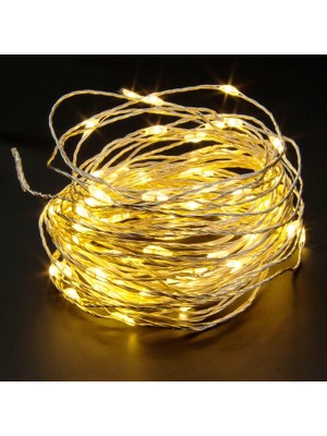 Oktay Sesal 10 Metre Gün Işığı Pilli LED Işık Gün Işığı LED Işık Ramazan Dekor Aydınlatma Vitrin Işığı