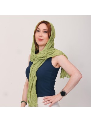 Mystic Shawl Lüks %100 Pamuk Bürümcük Şal (65X175 Cm)