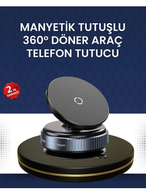 Mulvxkrg KRG02 16 Mıknatıslı Araç Telefon Tutucu Kaymaz ve Güvenli (Mulvix)