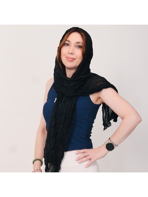 Mystic Shawl Lüks %100 Pamuk Bürümcük Şal (65X175 Cm)