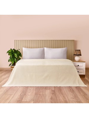 Matmel Soft Rete Çift Kişilik Pike - Krem - 200X220 cm