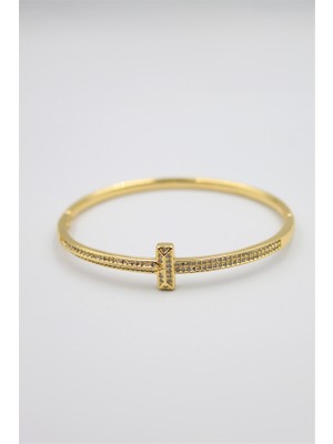 Royaleks Taşlı Vip Bilezik - Altın