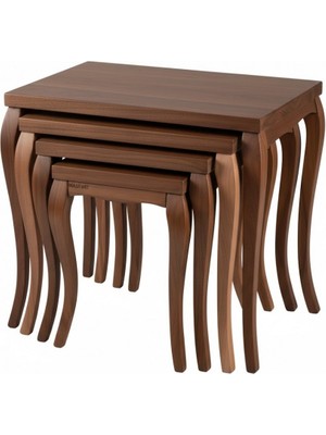 Masifart Simia Ceviz Avangart Zigon Sehpa