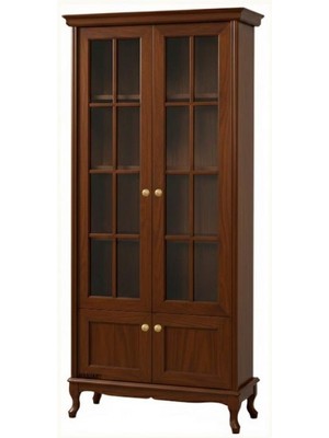 Masifart Claudus Kapaklı Camlı Kitaplık