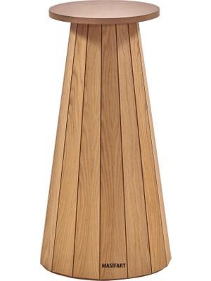 Masifart Caspium Meşe Dar Line Ayak Cilasız Ham