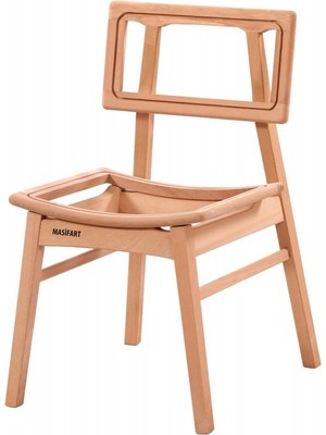 Masifart Procop Alegra Sandalye Cilasız Ham