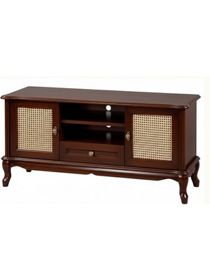 Masifart Melinda Hasırlı 120 Lik Lükens Tv Ünitesi