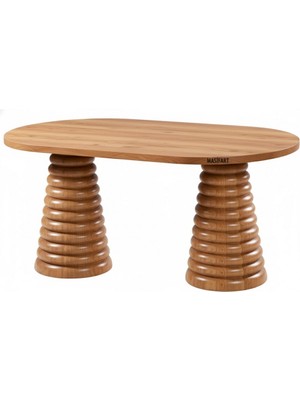 Masifart Seneca 160 Lık Class Konik Oval Yemek Masası