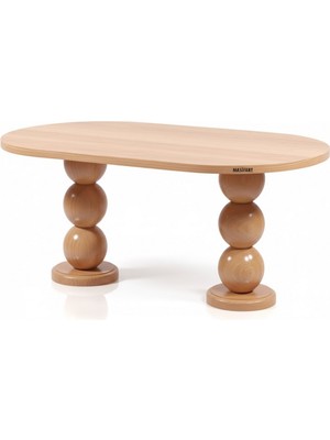 Masifart Ephesi 180 Lik Boncuk Oval Yemek Masası