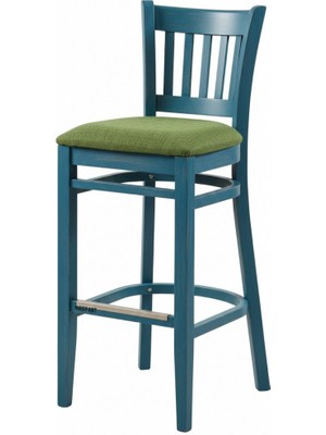 Masifart Promen Lüks Çıtalı Bar Sandalyesi