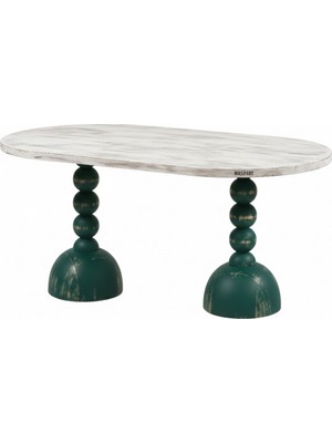 Masifart Farrar 200 Lük Premium Oval Yemek Masası